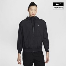 NIKE 나이키 스포츠웨어 클래식 우븐 여성 루즈 UV 프로텍션 후드 재킷 FV6299-010 984862