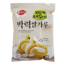 대두식품 박력쌀가루, 1kg, 1개