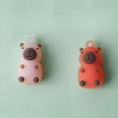 자외선 변색 카피바라 키링 33mm