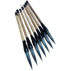 耕硯齋豬鬃筆-國畫書法皆宜-山水花鳥-草書懷素自敘帖適用-日本假名書法, 詳見包裝