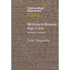 (英文圖書)Writing in Bronze Age Crete: 'Minoan' Linear a 精裝版, Cambridge University Press, 英文