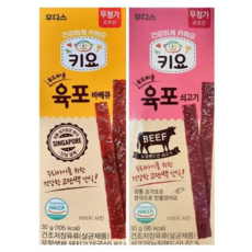 아이얌 육포 2종세트 (소고기+바베큐), 1개