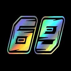 자동차 스티커 넘버 헬멧 비닐 차량 바디 장식 오토바이 데칼, A. Laser, 5. 25CM