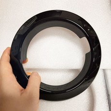 블랙 자동차 그릴 메쉬 장식 스티커 볼보 XC60 전면 액세서리 수정 부품, 02 with camera hole, 06 17-20 v90, 1개