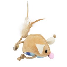 내손안의몰 고양이깃털쥐장난감 쥐모양