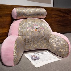 1쿨링 아이스빈 대형 쿠션 인형 등받이 쿨아이스 시원한 쿨링아이스빈도트쿠션 아이스, 핑크 토끼 여름 아이스 등나무 원단