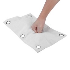 HYFAN 윙 춘 쿵푸 복싱 트레이닝 펀치 백 타격 샌드백용 캔버스 벽 (S 화이트), 스몰 화이트