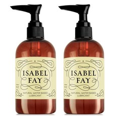 Isabel Fay 내츄럴 워터 베이스 여성 청결제 미국 직배송, 2개, 226g