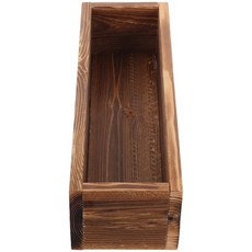 Plant Pots Antiseptic Wood Flower Box for Indoor Craft Desktop Garden