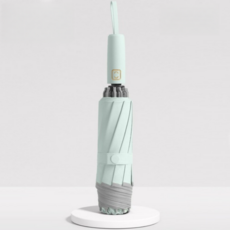 투니스 심플 트렌디 3단 자동 우산, 그린