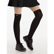 듀빅 DV 듀빅 여 로고 포인트 페이크 스타킹 DE1WAO815BK