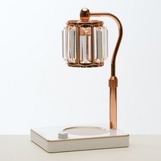 캔들백화점 퀄리티 불빛조절 높이조절워머 크리스탈 ELSA캔들워머, ELSA 로즈골드 화이트