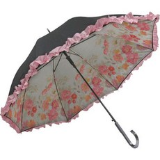 花日屋 日本嚴選 藝術家內襯 卉花邊 直傘 晴雨兩用傘 05