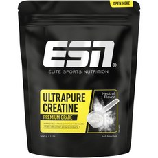 ESN 울트라 퓨어 크레아틴 모노하이드레이트 500g, 2개
