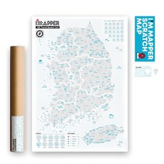 I'M MAPPER 旅行刮刮地圖 國內旅行地圖, JOYOUS