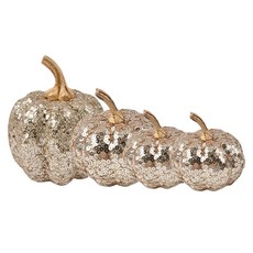 Textured Fall Display Set compatible with Shelf Styling and Table Arranging, 1세트, 9CC403461_LSX, Champagne