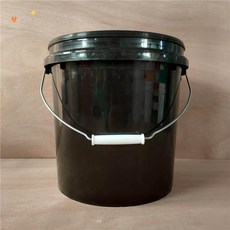 대형 나사형 바케스 원형버킷 30L 페인트통 용기, 13l 13kg 화학용 블랙 없음, 1개