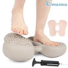 소프트 에어 마사지 스텝퍼 발바닥지압 밸런스쿠션 발목강화 계단 운동 기구, 소프트 코랄