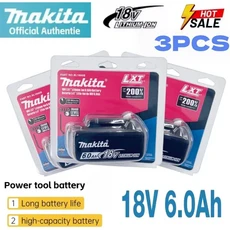 마키타 18V 6.0Ah 배터리 BL1840 호환 리튬, 11 마끼다호환  6AH X3-BJ