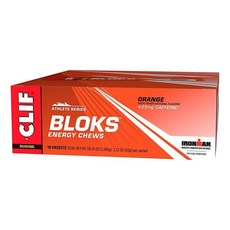 CLIF Bloks風味能量棒, 橘子, 1個, 1.08 公斤