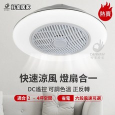 亮博士 風扇燈 燈扇合一 DC遙控 可調色溫 正反轉 六段風速
