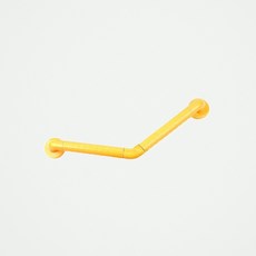 장애인 침대안전봉 135도 니은형 항균 안전바 손잡이 안전용품 노약자 화장실 병원, 1개