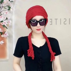 遮白髮帽子 網紅拍照帽子圍巾多功能披肩多用頭巾帽 時尚百搭