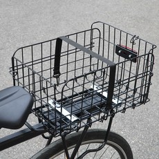 자전거 접이식 뒷바구니 바스켓 짐받이 C126, 1개, c126뒷바구니