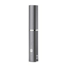 휴대용 무선 고데기 USB 충전식 미니 스트레이트 컬링 아이론, 그레이