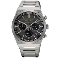 SEIKO精工 CS系列 時尚三眼計時腕錶 禮物 8T63-02F0N/SSB455P1