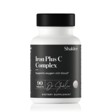 Shaklee 샤클리 비타민C 함유 철분, 1개, 90정