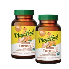 메가푸드 터메릭 커큐민 홀바디 미니 MegaFood Turmeric Curcumin, 2개, 60정