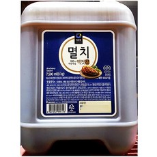멸치액젓(대상 9K) 액젓 멸치액젓 액상소스 말통 간장 reo+32189Oq, 1개, 9kg