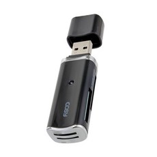 다양한메모리 카드리더 컴팩트 사이즈 USB 2.0 CR2016, 1개