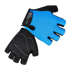 시그니처베이지 자전거 라이딩 반장갑 YPZ218, 블루, 1세트