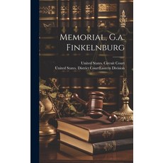 (영문도서) Memorial G.a. Finkelnburg Hardcover, Legare Street Press, English, 9781020136559