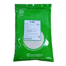 밤가루 1kg 국산 밤분말 제과제빵용 이든타운