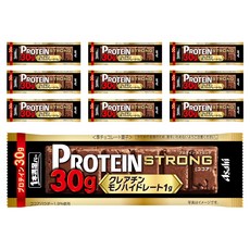 Asahi 朝日 一棒滿足吧 含30g蛋白質 強效可可, 9個, 70g