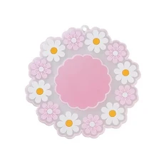 데이지 Anti-Scald 매트 저녁 식사 매트 접시 접시 단열 매트 테이블 매트 Anti-Scald 가정용 그릇 매트 코, 01 small