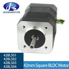 4000Rpm 24V DC 42BLS01 42BLS02 42BLS03 42BLS04 42mm 정사각형 BLDC 모터 3상 26-105W 홀 센서가 있는 브러시리스, 2.4000 - JK42BLS02