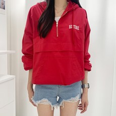 T DAILY 男子和女子還原引擎蓋Anolak Wind Bridge超過半屋連帽茶