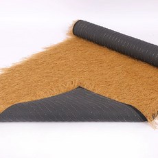 지푸라기 해변 볏단 건초 장식 갈대 가능) 인조 시골 잔디 x5m 볏짚(방수, B. 일반 m x 5m 방화용, 1개