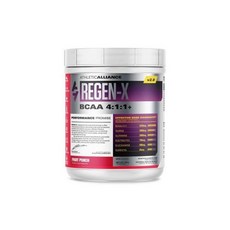 애슬레틱 얼라이언스 리젠 X BCAA 과일 펀치 570g, 1개