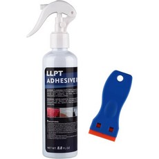 LLPT 자동차 스티커 제거제 타르 플라스틱 스크래퍼 표면 금고가 있는 접착제 8.8온스 라벨 데칼 접착 테이프 잔여물 그리스 츄잉껌 49503 1 Q1298904, 8.8 oz 1 Pack, 1개