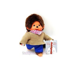 泰迪學園 Sekiguchi 夢奇奇MONCHHICHI【帥氣圍巾毛衣男孩】