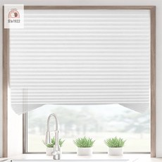 마마스토어 화이트 셀프 블라인드(90x240cm) 주름블라인드