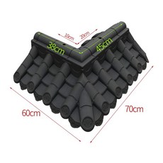 전통기와 모형 플라스틱 기와지붕 처마 기와장, Y