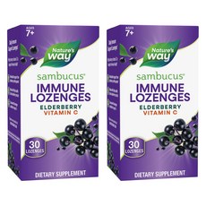 Nature's Way 然萃維 接骨木莓口含錠, 30顆, 2罐