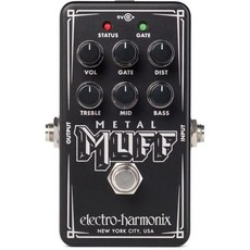 Electro Harmonix Nano Metal Muff Black NANO METAL MUFF 노이즈 게이트 페달이 일렉트릭 기타 디스토션 1955391, Electro Harmonix Nano Metal Mu