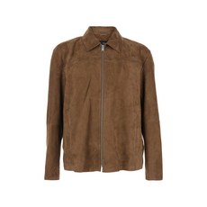 아르마 레더 지퍼 재킷